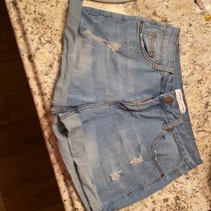 Jean shorts